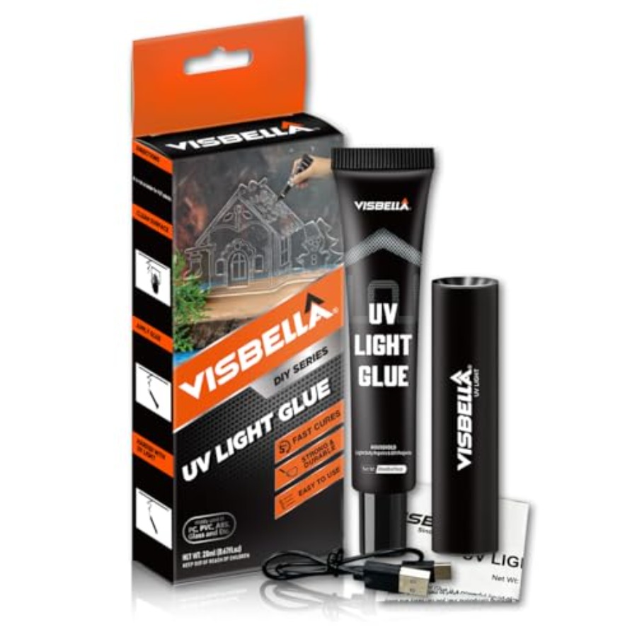 Набор УФ-клея с лампой, жидкий – обзор и цена Liquid Uv Glue Kit